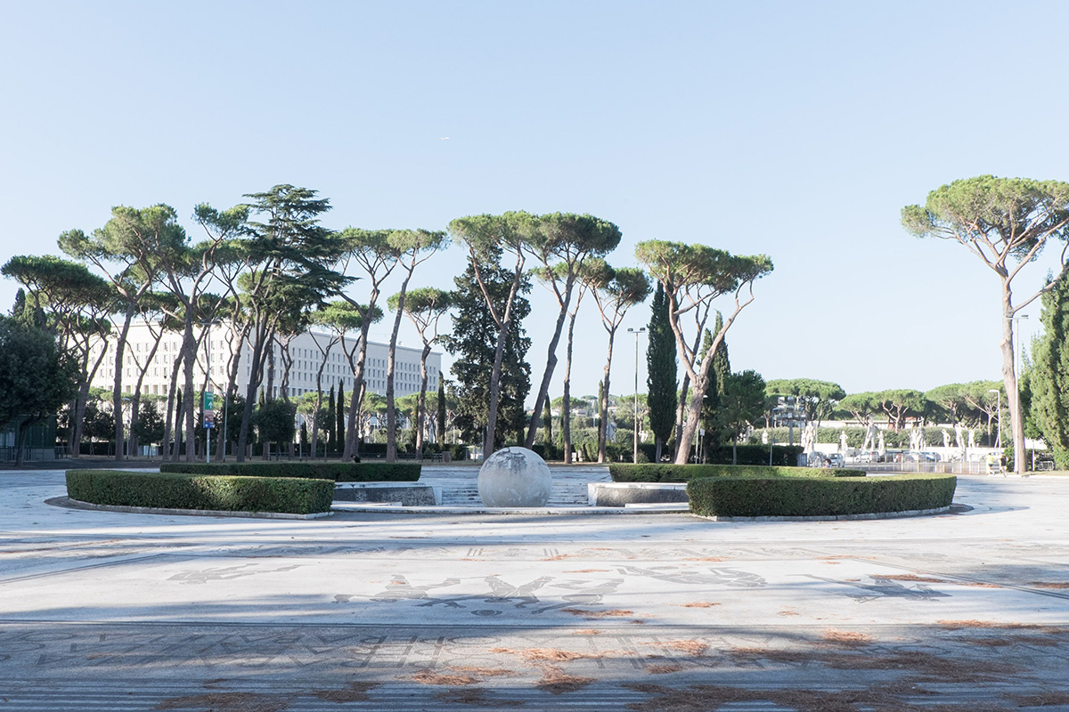 La Fontana Sfera al Foro Italico