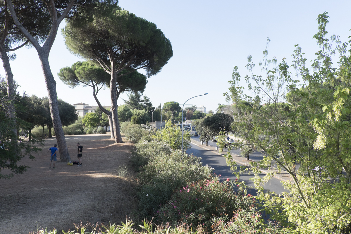 Via Olimpica a Villa Pamphilii